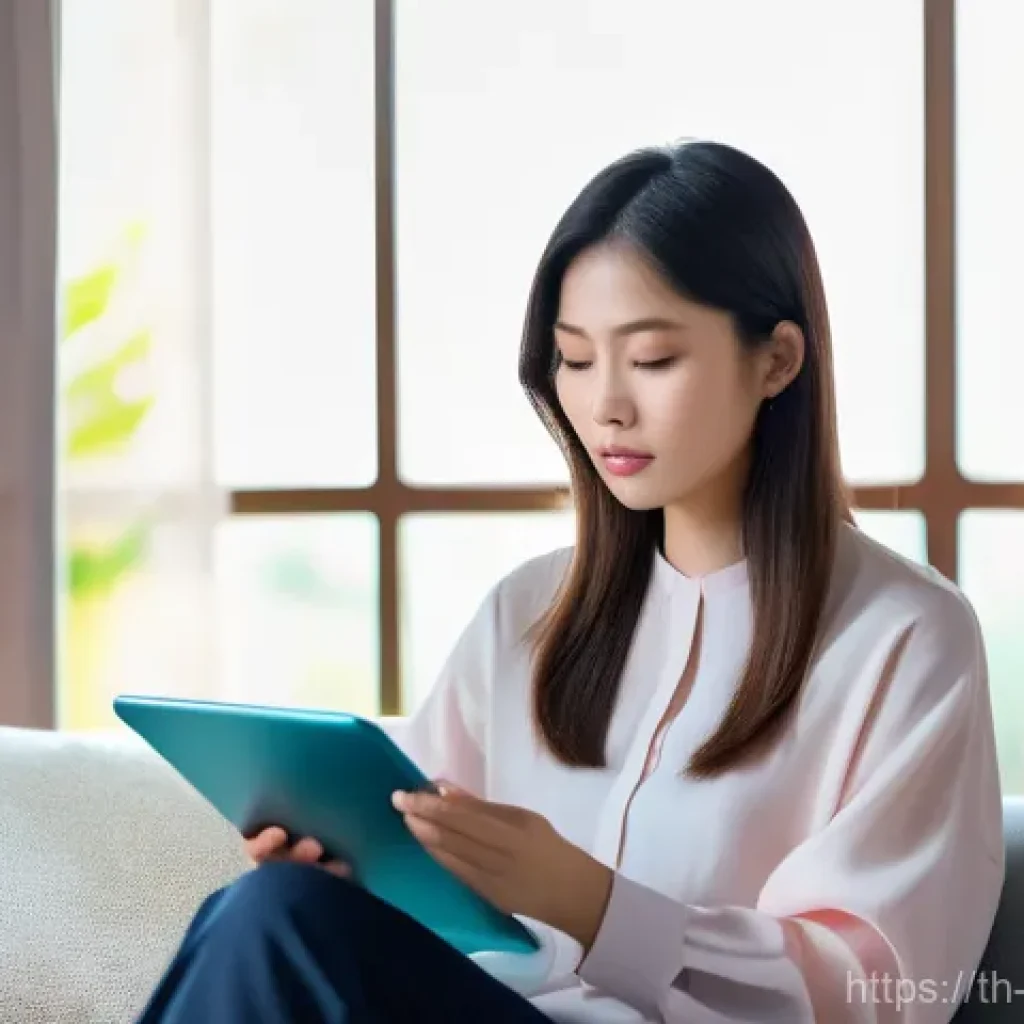 내러티브 건강법을 통한 동기 부여 - **Prompt:** A young Thai woman, dressed in smart casual attire (e.g., a pastel-colored blouse and co...