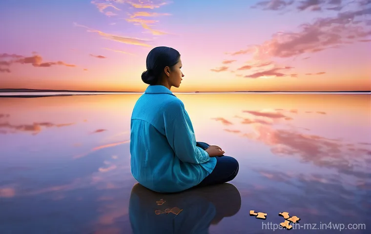 내러티브 건강법을 통한 문제 해결 방법 - **Prompt 1: The Inner Tapestry of Self-Healing**
    "A contemplative person, gender-neutral, approx...